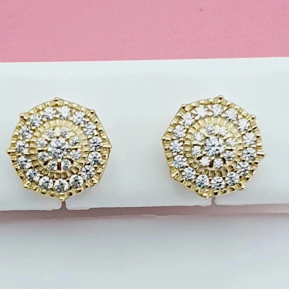 - "925 Sterling Silver Cubic Zirconia Earrings, U19254635 - Picture 8 of 11